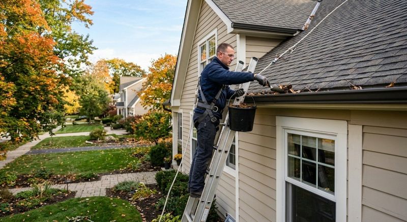 Clogged Gutter Clearing in Long Island, NY